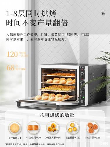 新艾瑞斯ec01c風爐商用電烤箱熱風大容量家用私房烘焙平爐二合一